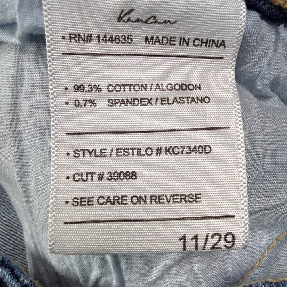 Kancan Womens Flare Jeans Size 11/29 Luke High Rise Stretch Distressed Denim - Picture 10 of 16